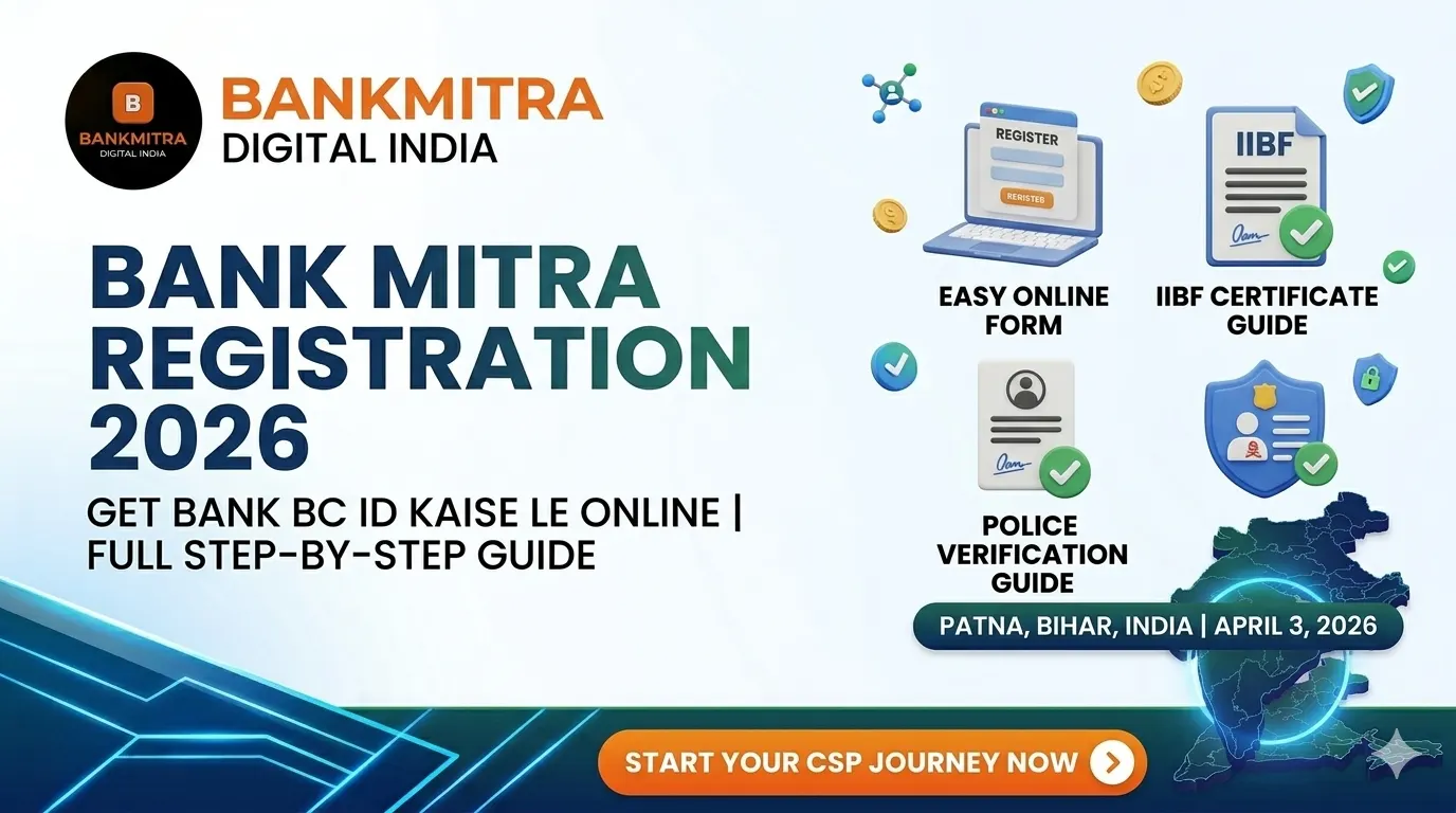 Bank Mitra Registration 2026 Process Step by Step