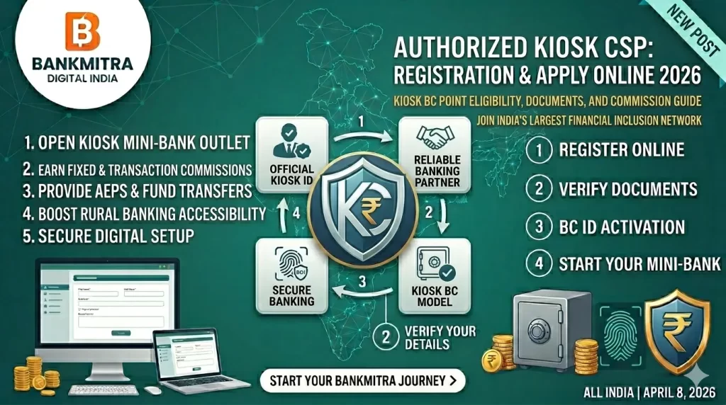 Bank of India CSP Registration 2026