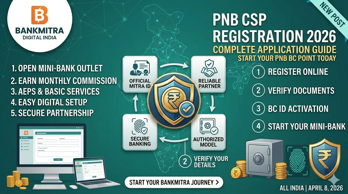 PNB CSP Registration